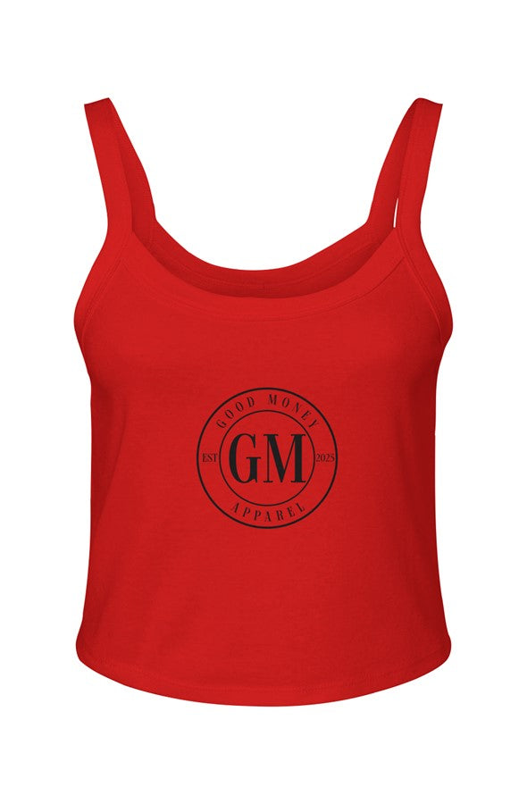 Micro Rib Spaghetti Strap Tank