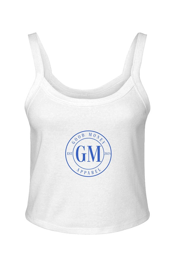 Micro Rib Spaghetti Strap Tank
