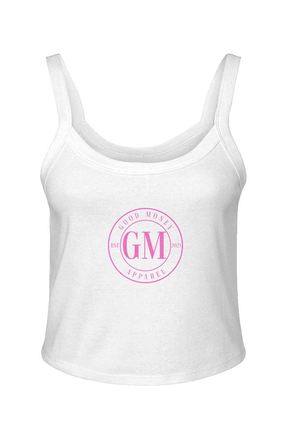 Micro Rib Spaghetti Strap Tank